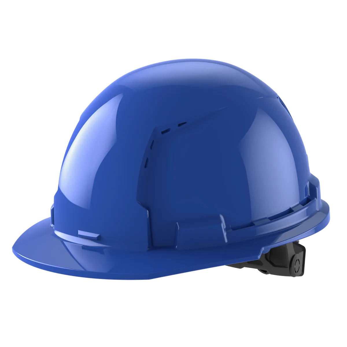 Milwaukee BOLT Blue Front Brim Vented Hard Hat w/6pt Ratcheting Suspension (USA) - Type 1, Class C 48-73-1224