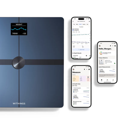Withings Body Smart Wi-Fi Smart Scale, Black