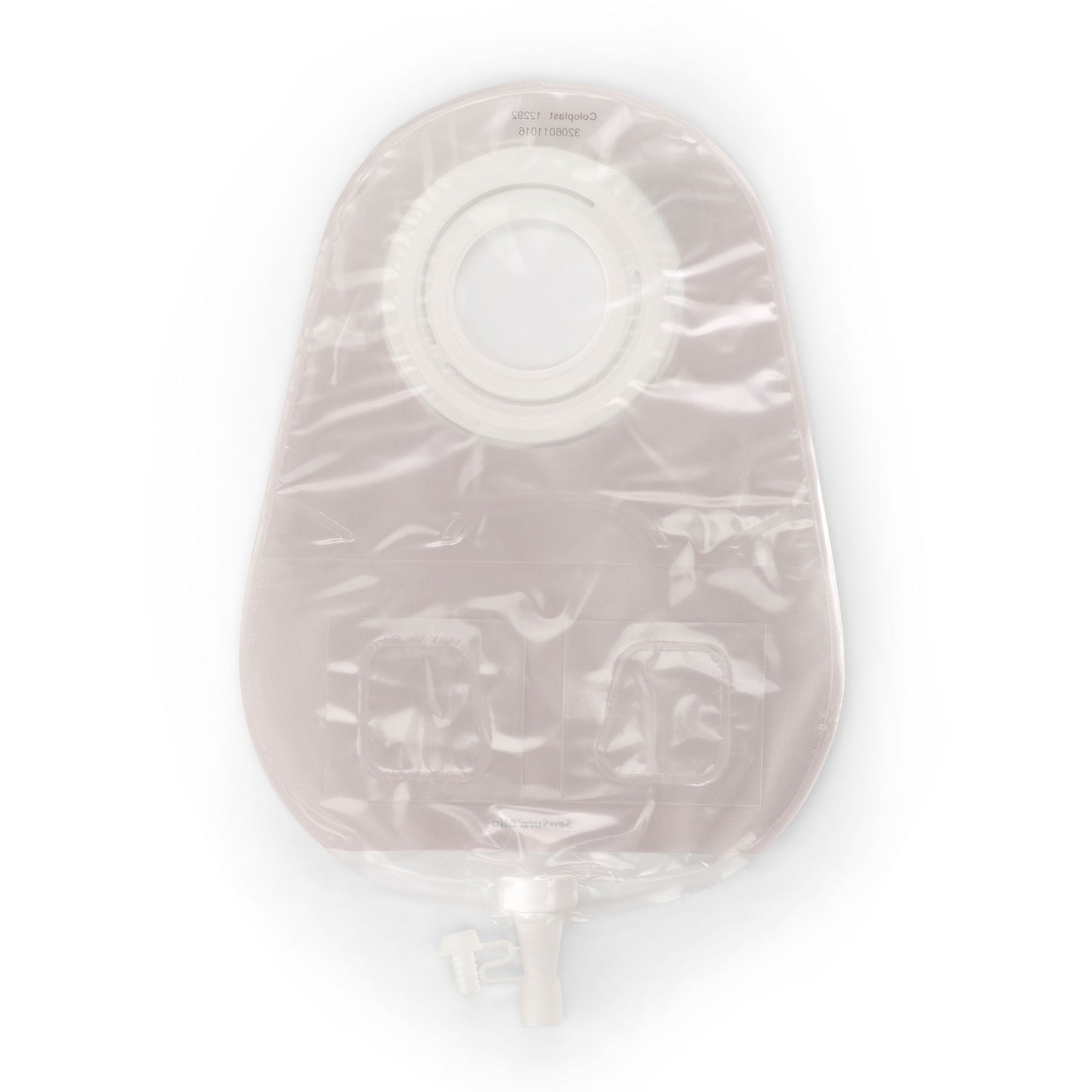SenSura® Mio Flex 2-Piece Transparent Urostomy Pouch, Green Match
