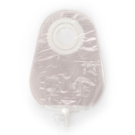 SenSura® Mio Flex 2-Piece Transparent Urostomy Pouch, Green Match