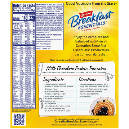 Carnation Breakfast Essentials® Chocolate Nutritional Drink