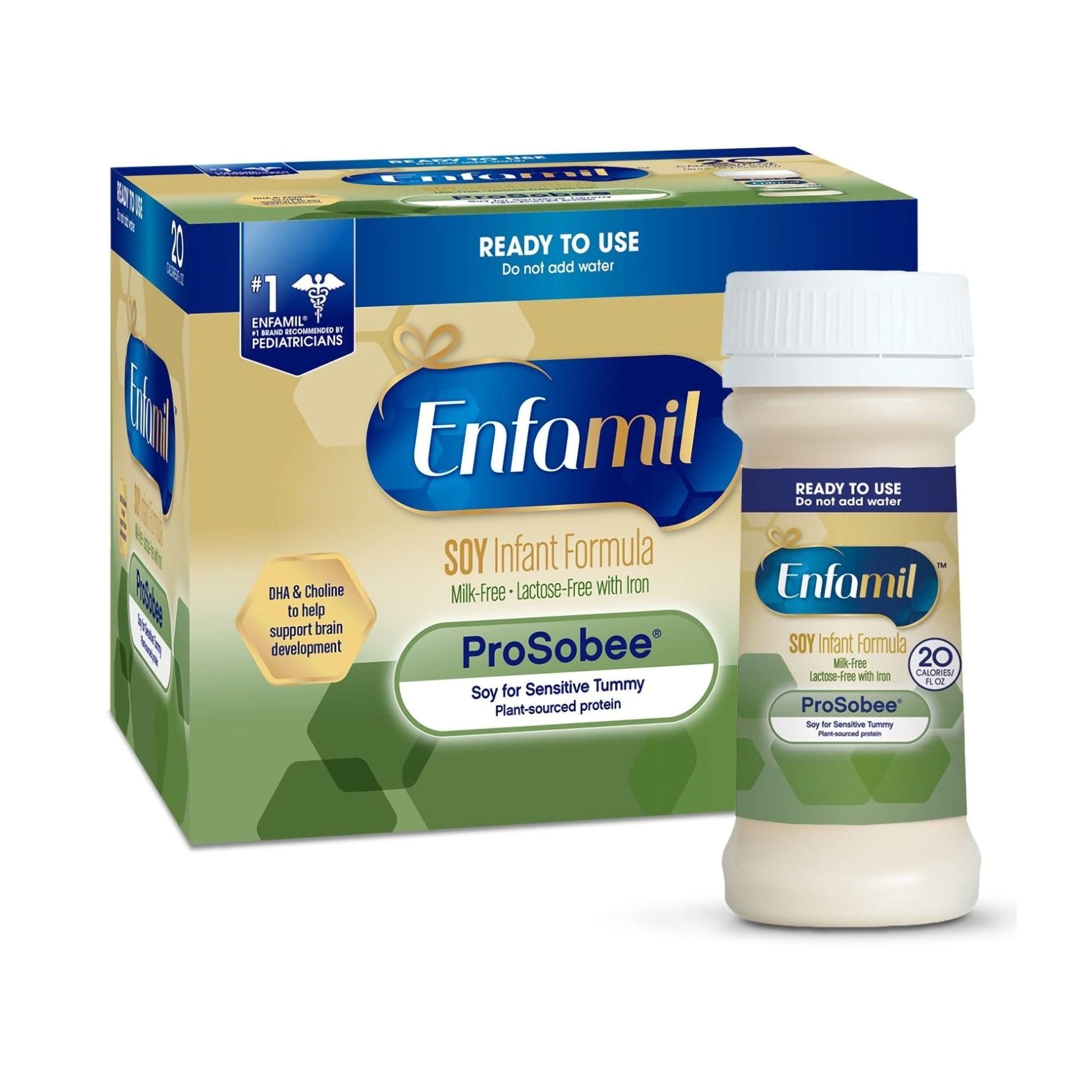 Enfamil® ProSobee® Infant Formula, Ready to Use Nursette Bottle