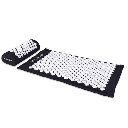 Kanjo Memory Foam Acupressure Mat Set, Black