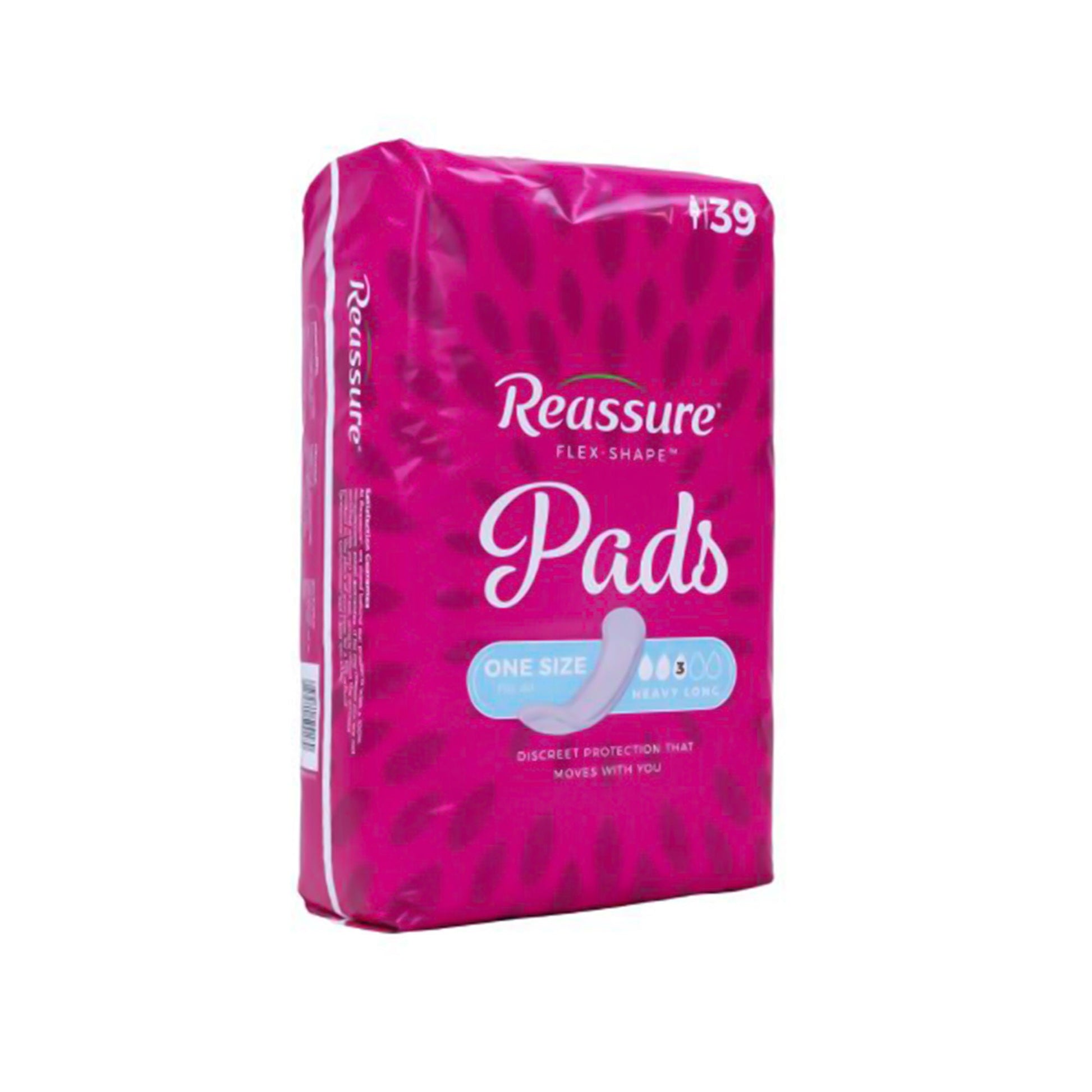 Reassure® Flex-Shape Pad™, Long Pad for Heavy Incontinence