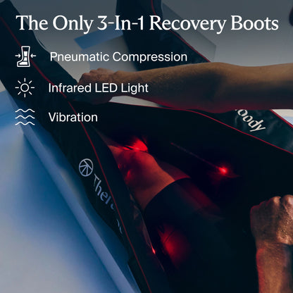 RecoveryAir PRO JetBoots Short Compression Massage Garment & Control Unit Medium