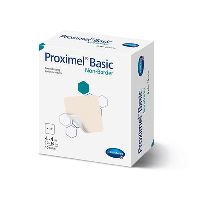 Proximel Basic Non-Border Foam Dressing Without Border Waterproof Film Backing Nonadhesive Square