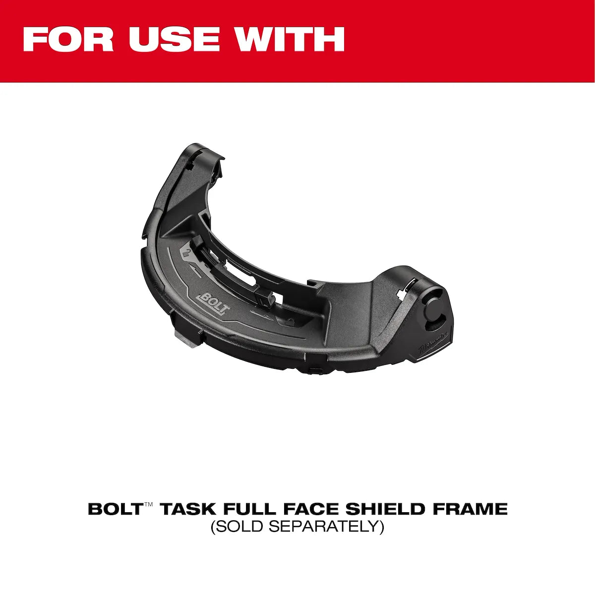 Milwaukee Clear Uncoated Full Face Shield Replacement Lens (Task Full Face Shield Frame) 48-73-1457 | 10-Piece