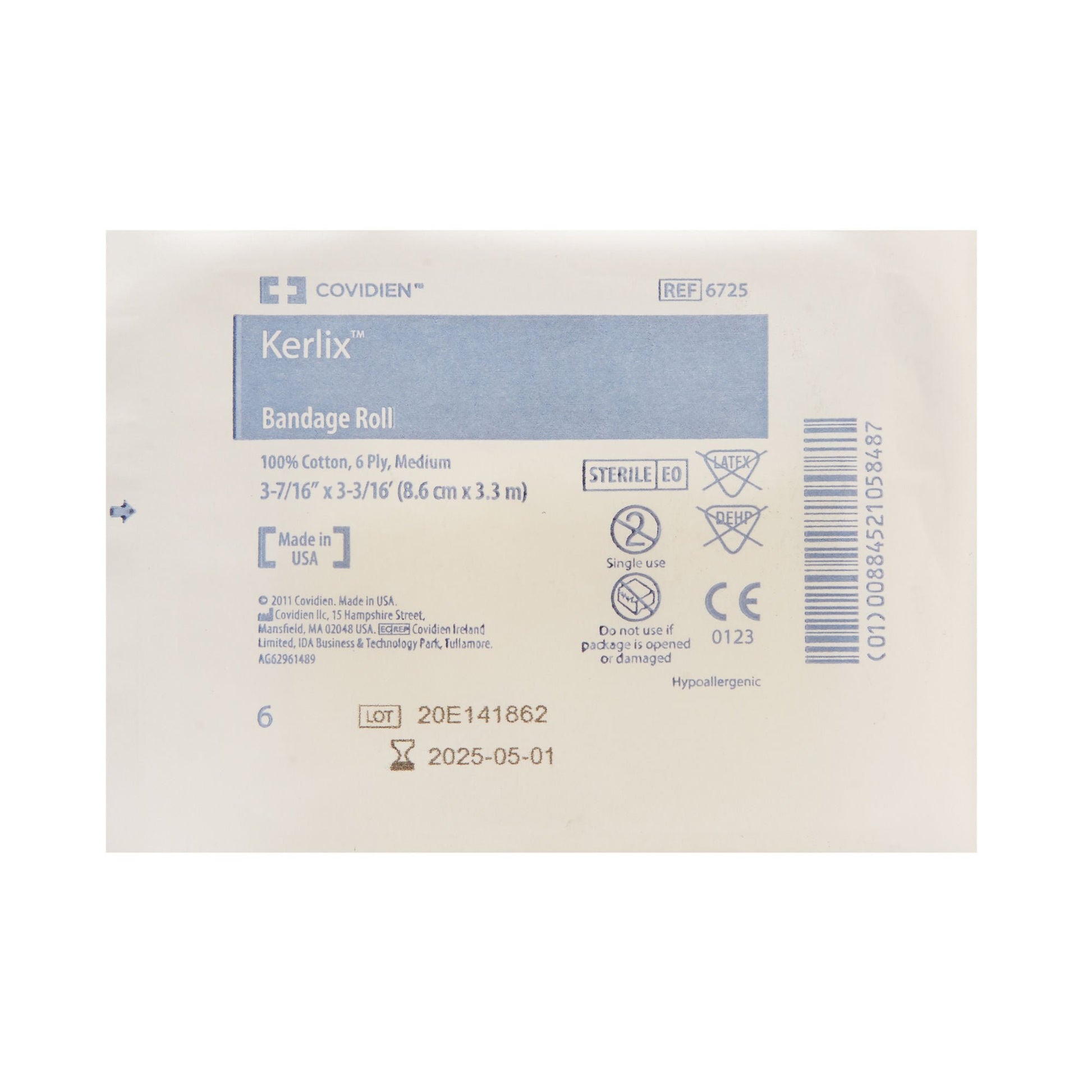 Kerlix™ Sterile Fluff Bandage Roll, Six-Ply