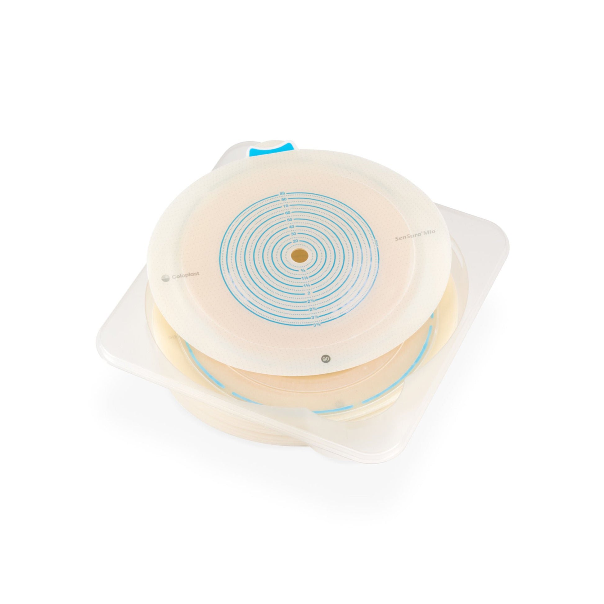 SenSura Mio Flex Ostomy Barrier Trim to Fit, Standard Wear Elastic Adhesive Opening