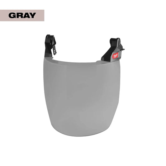 Milwaukee BOLT Full Face Shield - Gray Dual Coat Lens (Compatible with Safety Helmet [No Brim]) 48-73-1426