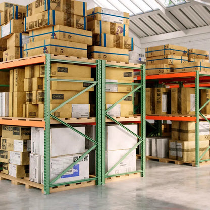 Bolted Teardrop Pallet Rack Starter Kit | Warehouse Storage 796572NA