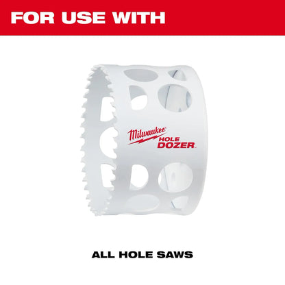 Milwaukee Hole Enlargement Thread Adapter for QUIK-LOK Arbors 49-56-7576 | Forged Steel
