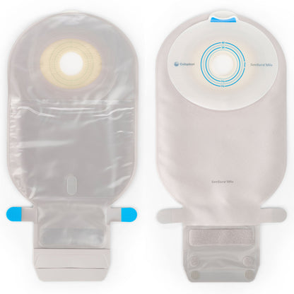 SenSura® Mio Flat 1-Piece Transparent Ostomy Pouch, Stoma
