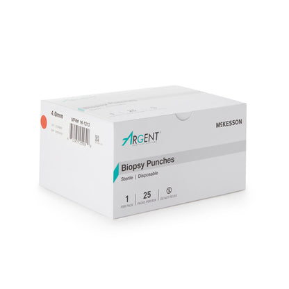 McKesson Argent™ Disposable Biopsy Punches, 4.0 mm – Box of 25 - view 2