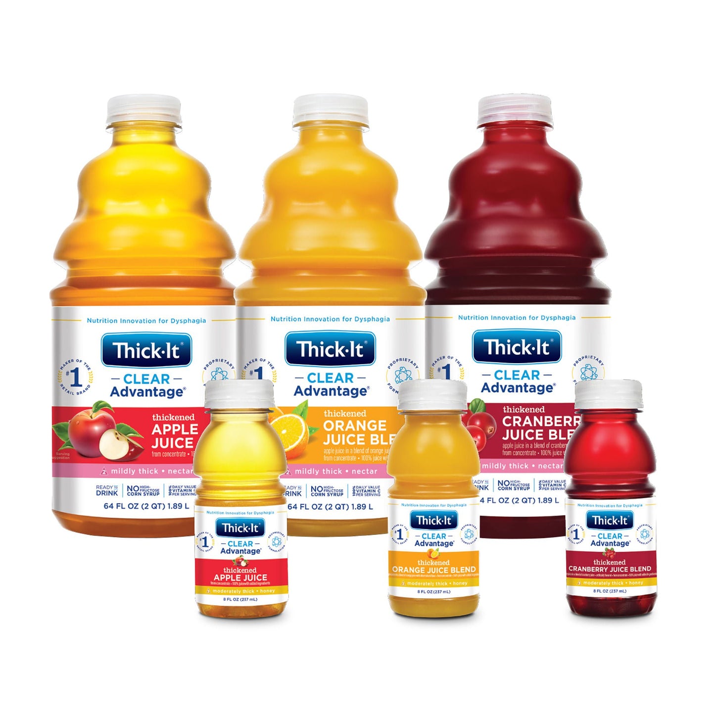 Thick-It® Clear Advantage® Honey Consistency Orange Thickened Beverage