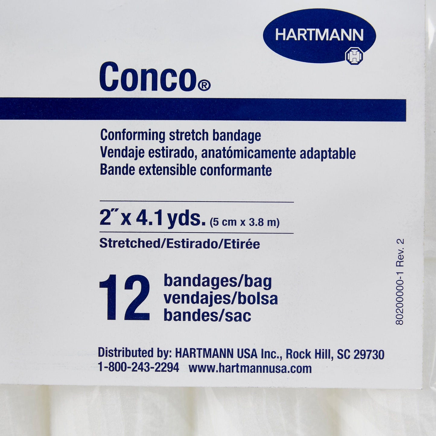 Conco® Conforming Bandage, 1-Ply