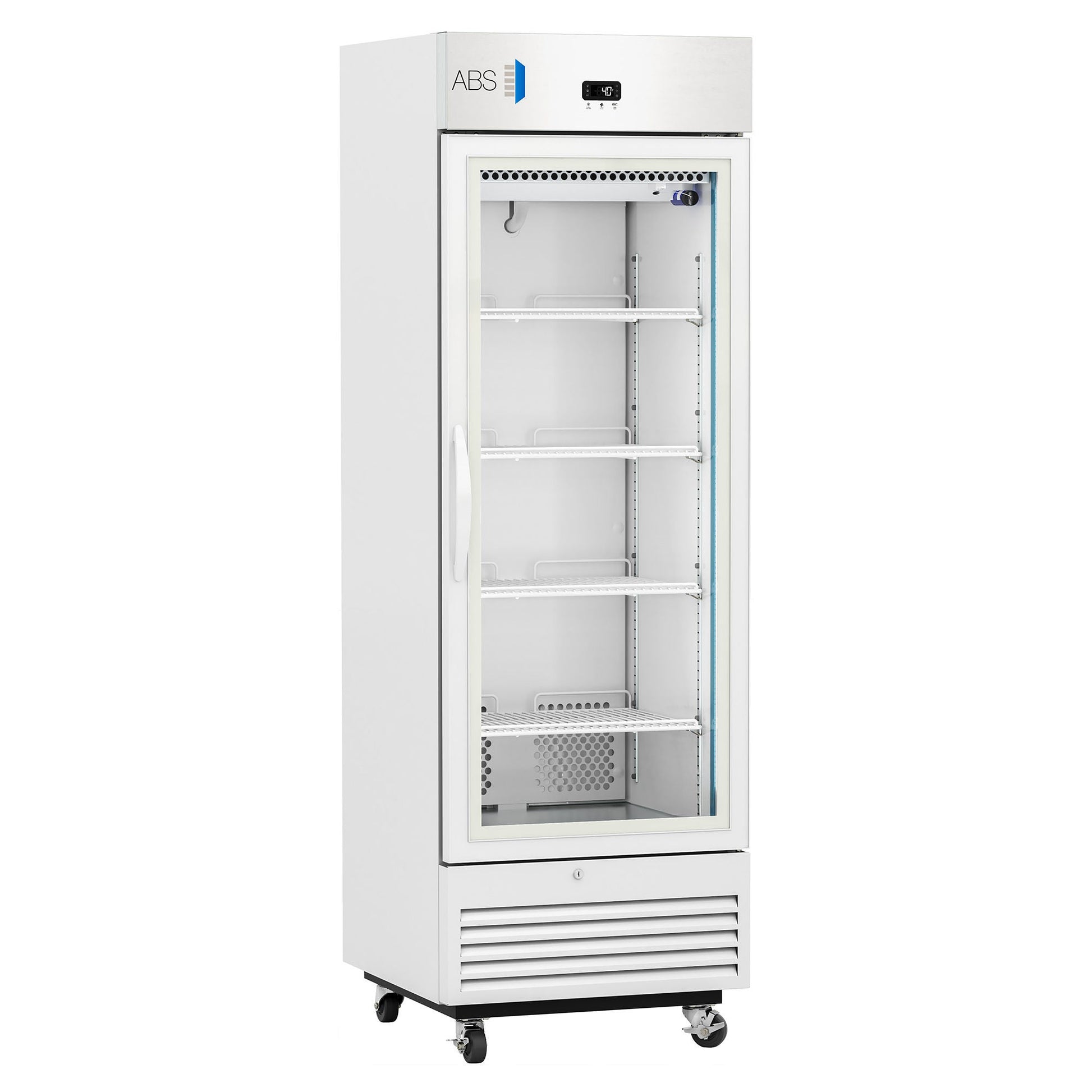 ABS Upright Refrigerator Laboratory Use 16 cu.ft. 1 Solid Swing Door Cycle Defrost