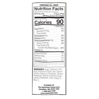 Sqwincher® Powder Pack® Lemon-Lime Electrolyte Replenishment Drink Mix