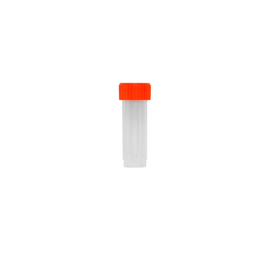 Caplugs® Evergreen 2403007E60E1 Transport Vials 7.0 mL Orange Caps PP Non-Sterile MADE IN USA