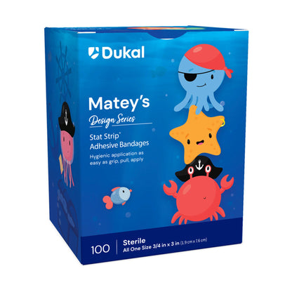 Stat Strip Adhesive Strip Plastic Kid Design (Matey's)