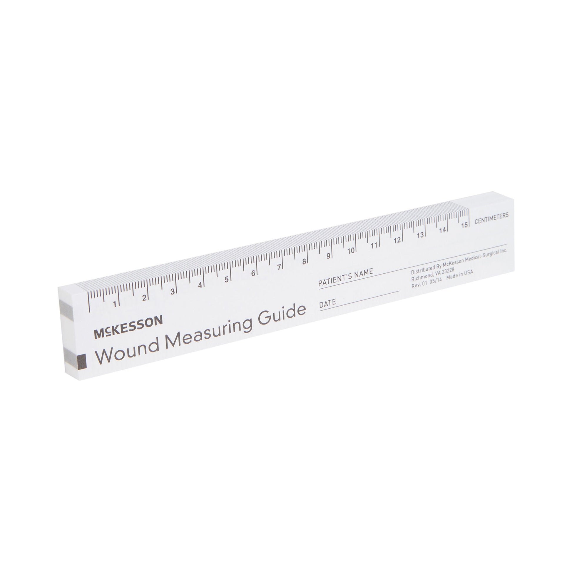McKesson Nonsterile Paper Wound Measuring Guide