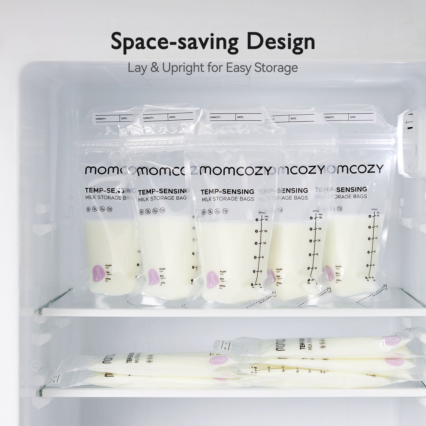 Momcozy Breast Milk Storage Bag, capacity