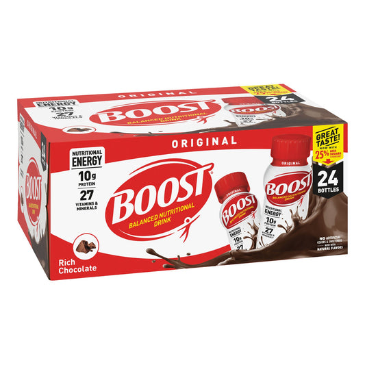 Boost® Original Chocolate Balanced Nutritional Drink, bottle