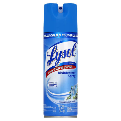 Lysol® Disinfectant Spray Spring Waterfall® Scent, can