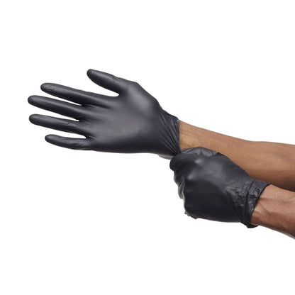 MICROFLEX® MidKnight™ Nitrile Exam Gloves, Black - view 3