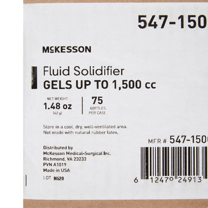 McKesson Fluid Solidifier
