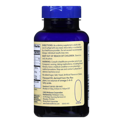 Foster & Thrive™ Flaxseed Oil 1000 mg Softgels