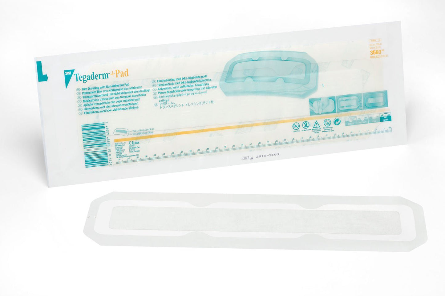 3M™ Tegaderm™ Transparent Film Dressing with Pad