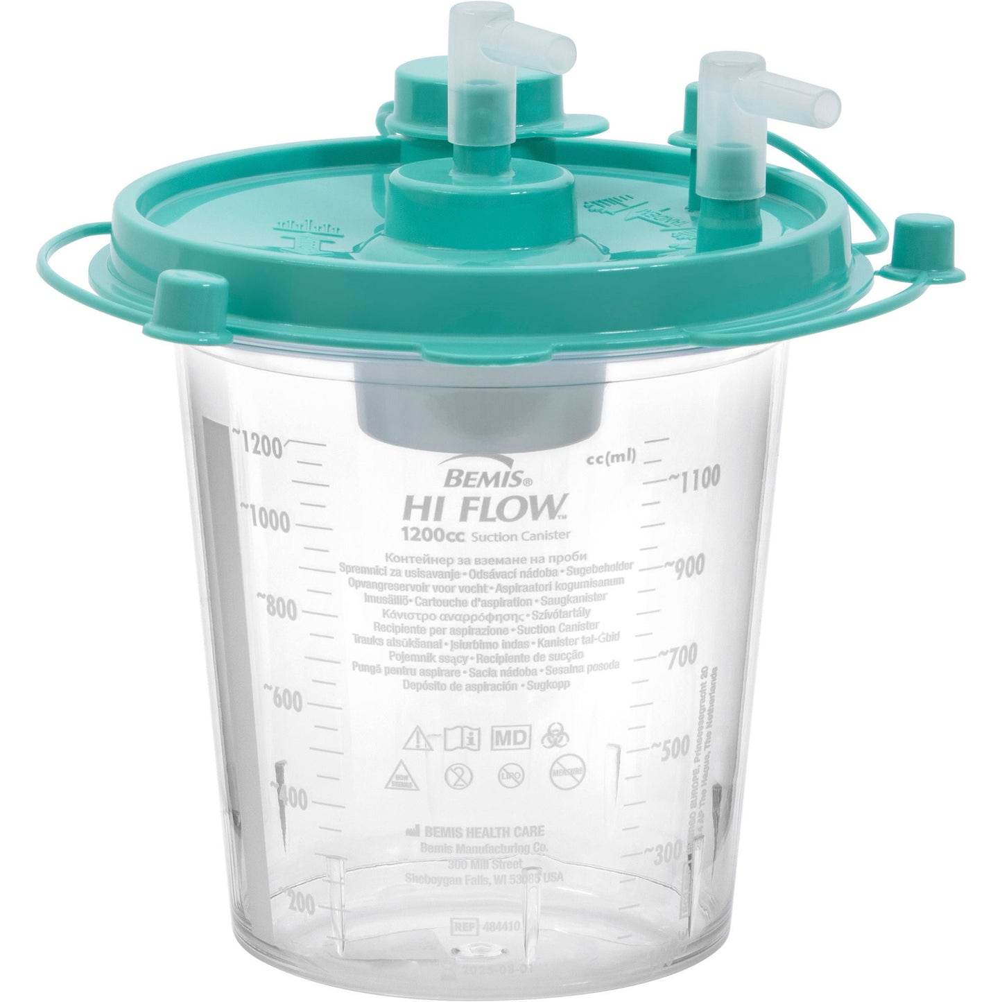 Hi-Flow™ Rigid Suction Canister for use with Bemis Quick-Drain™ Systems
