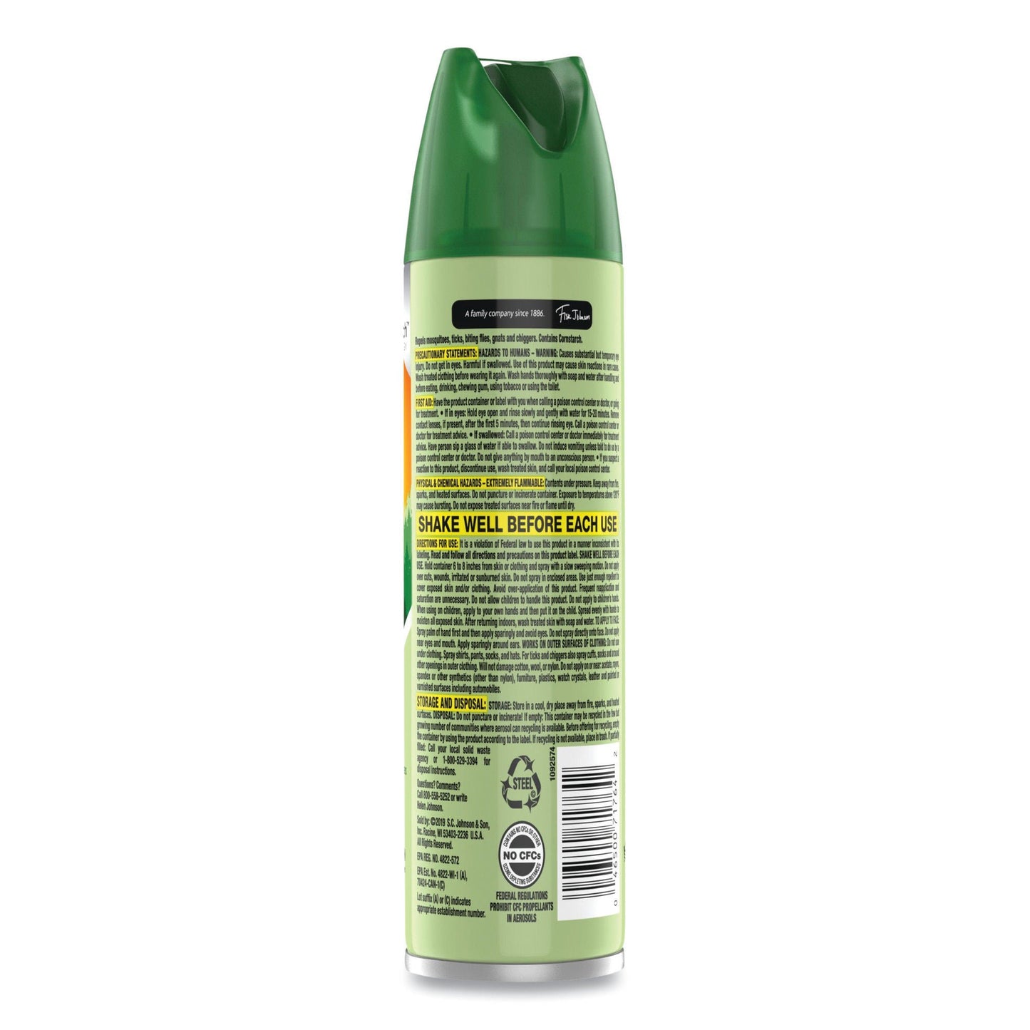Off!® Deep Woods® Dry DEET Insect Repellent, spray can