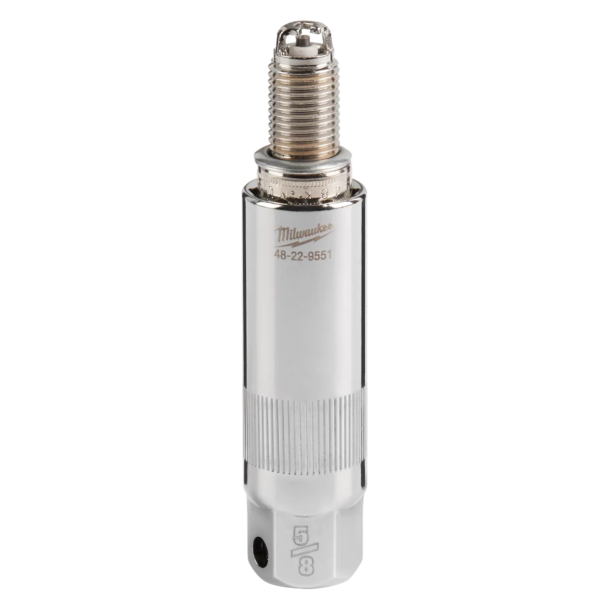 Milwaukee 3/8" Drive 5/8" Spark Plug Socket 48-22-9550 | 3/8 in Drive