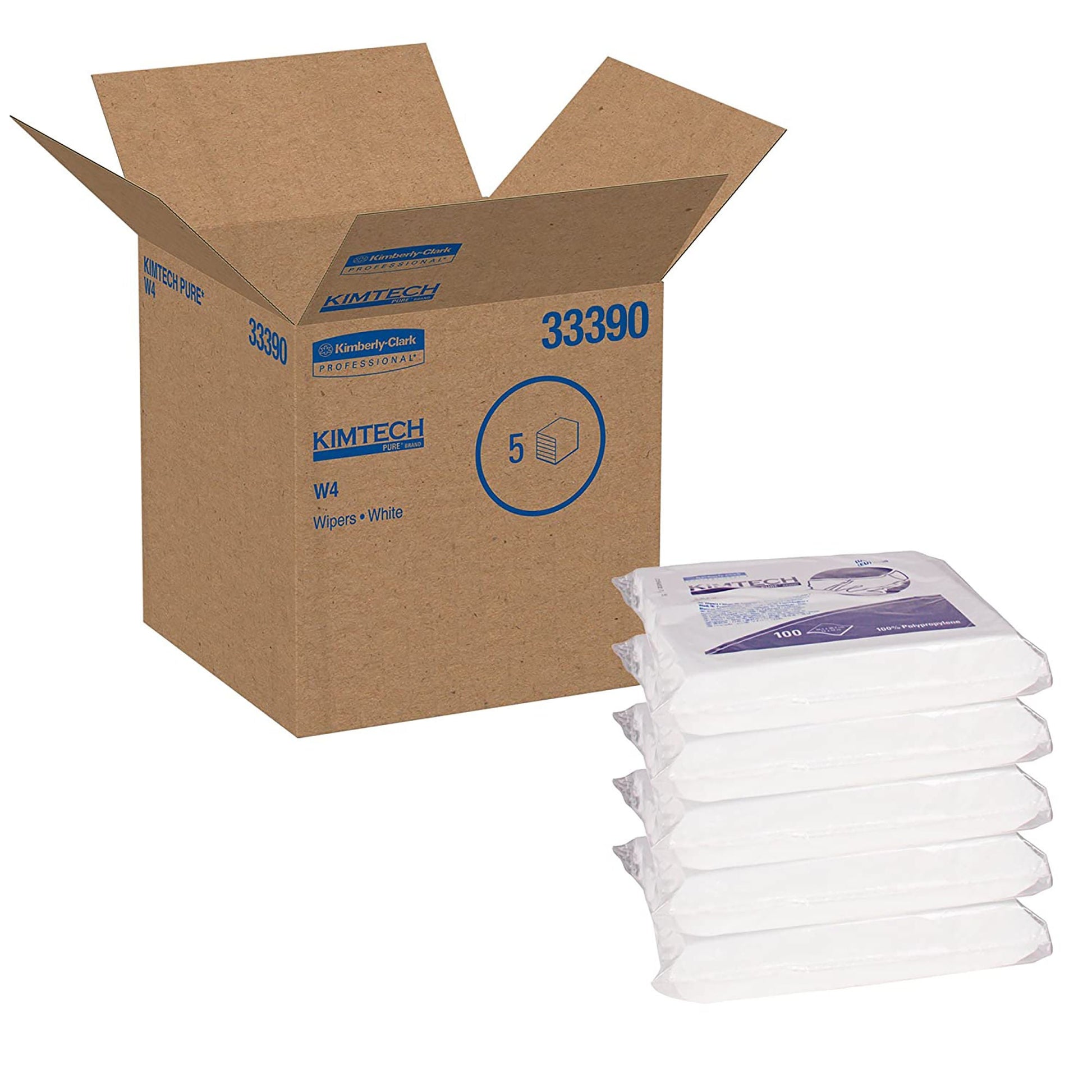 Kimtech™ Pure W4 Cleanroom Wipe, 100