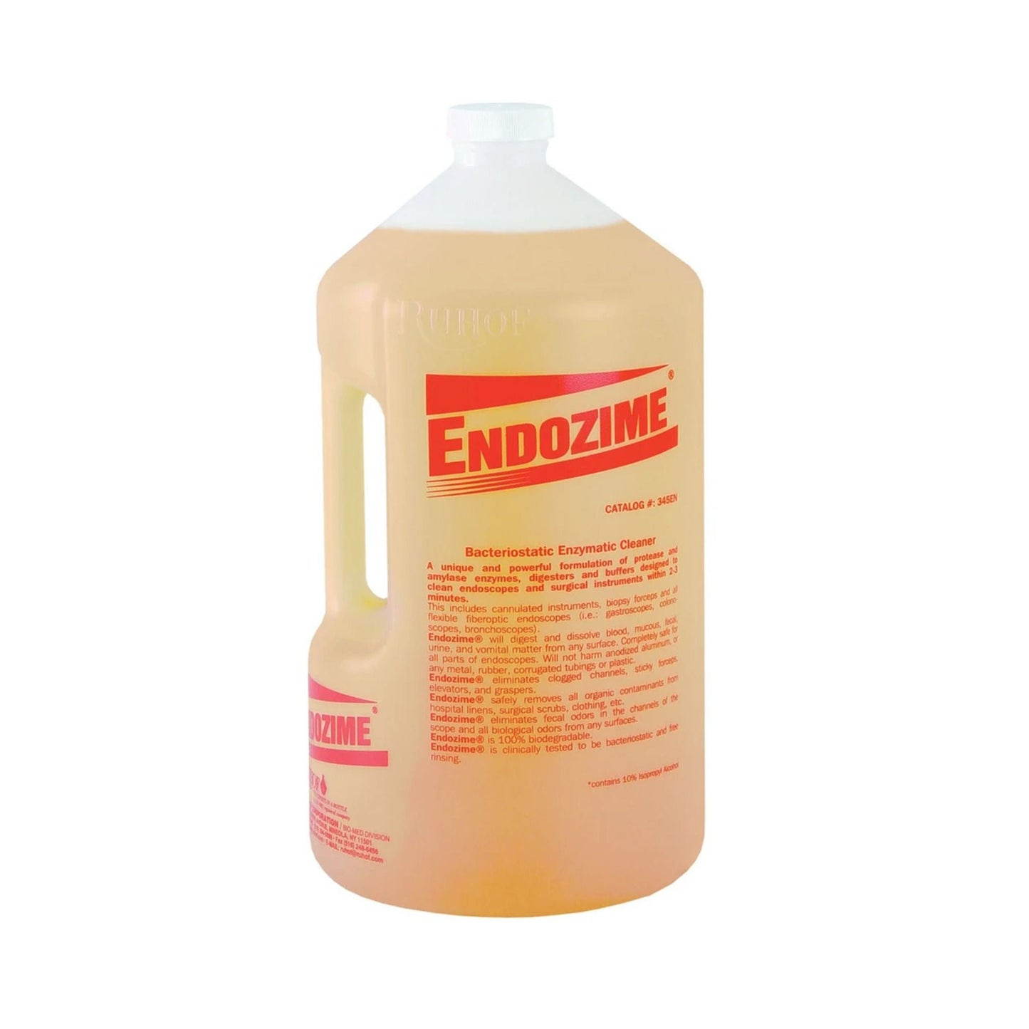 Endozime® Dual Enzymatic Instrument Detergent, Jug