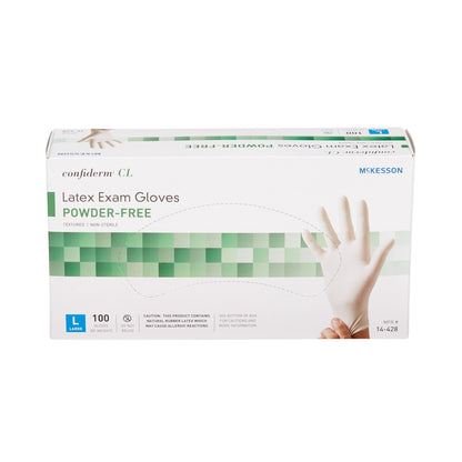 McKesson Confiderm® Latex Exam Gloves, Ivory - view 5