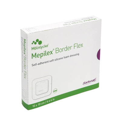 Mepilex® Border Flex Adhesive with Border Foam Dressing
