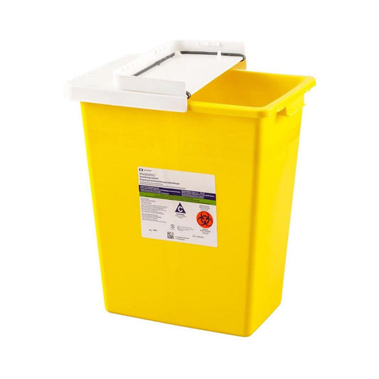 SharpSafety™ Chemotherapy Waste Container, 2 Gallon