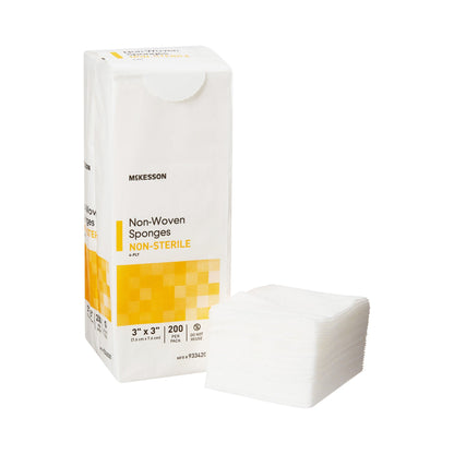 McKesson Nonwoven Sponge, Four Ply