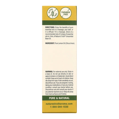 Nature's Truth Lemon Essential Oil