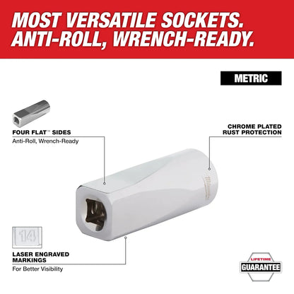 Milwaukee 1/2" Drive 1" Deep Socket 45-34-2102 | 1/2 in Drive