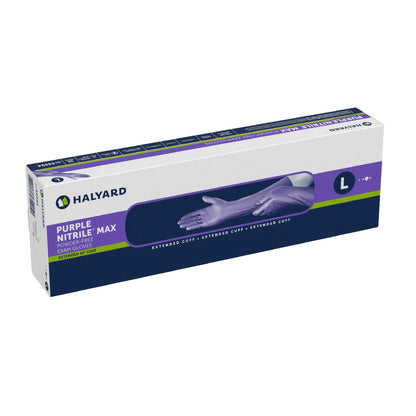 Purple Nitrile Max™ Nitrile Exam Gloves, Purple - view 4