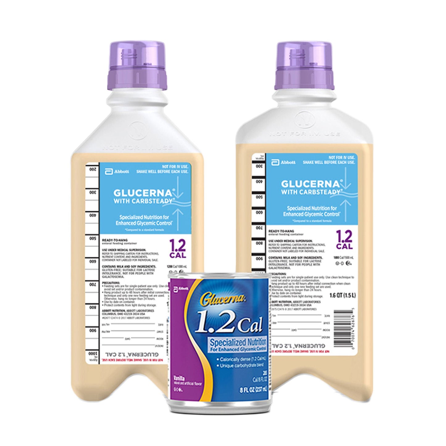 Glucerna® with Carbsteady 1.2 Cal Tube Feeding Formula, Carton