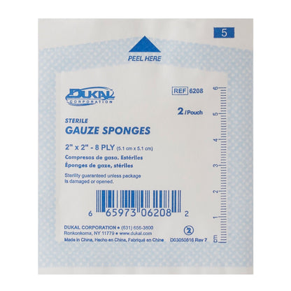 Dukal™ Sterile Gauze Sponge, 8-Ply