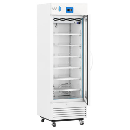 ABS Premier Upright Refrigerator Pharmaceutical 16 cu.ft. 1 Glass Swing Door Cycle Defrost