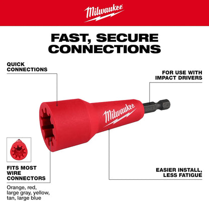 Milwaukee Quick-Twist Wire Connector Socket 48-32-6400 | Not Applicable Battery