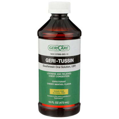 Geri-Care® Guaifenesin Cold and Cough Relief
