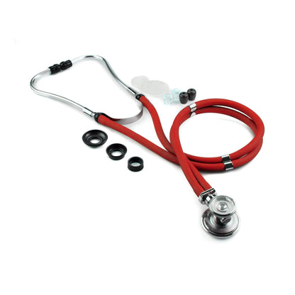 McKesson LUMEON Sprague Rappaport Stethoscope Double Lumen Red 641RGM
